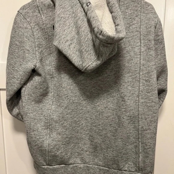 Figs Essential Hoodie - Heather Gray / Size Small - Picture 4 of 4